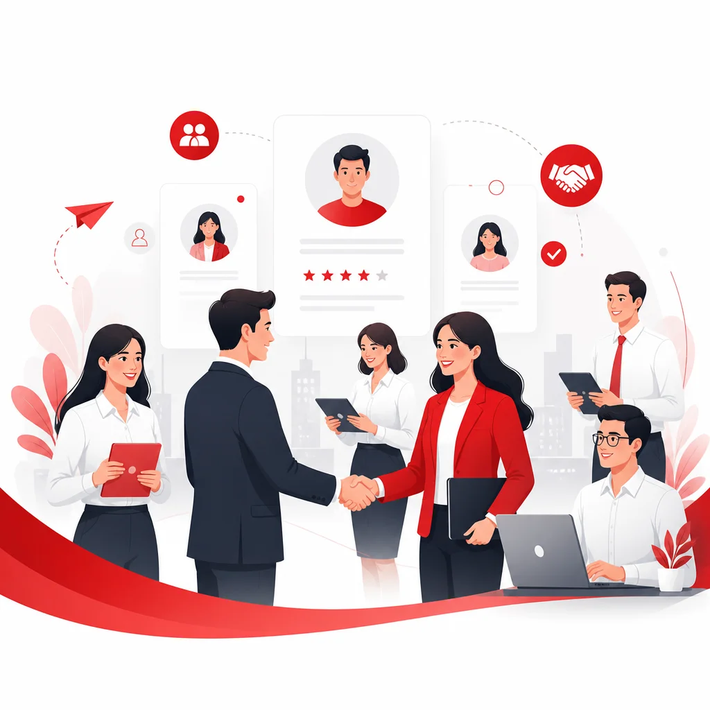 Kết nối doanh nghiệp với ứng viên chất lượng trên Santimviec